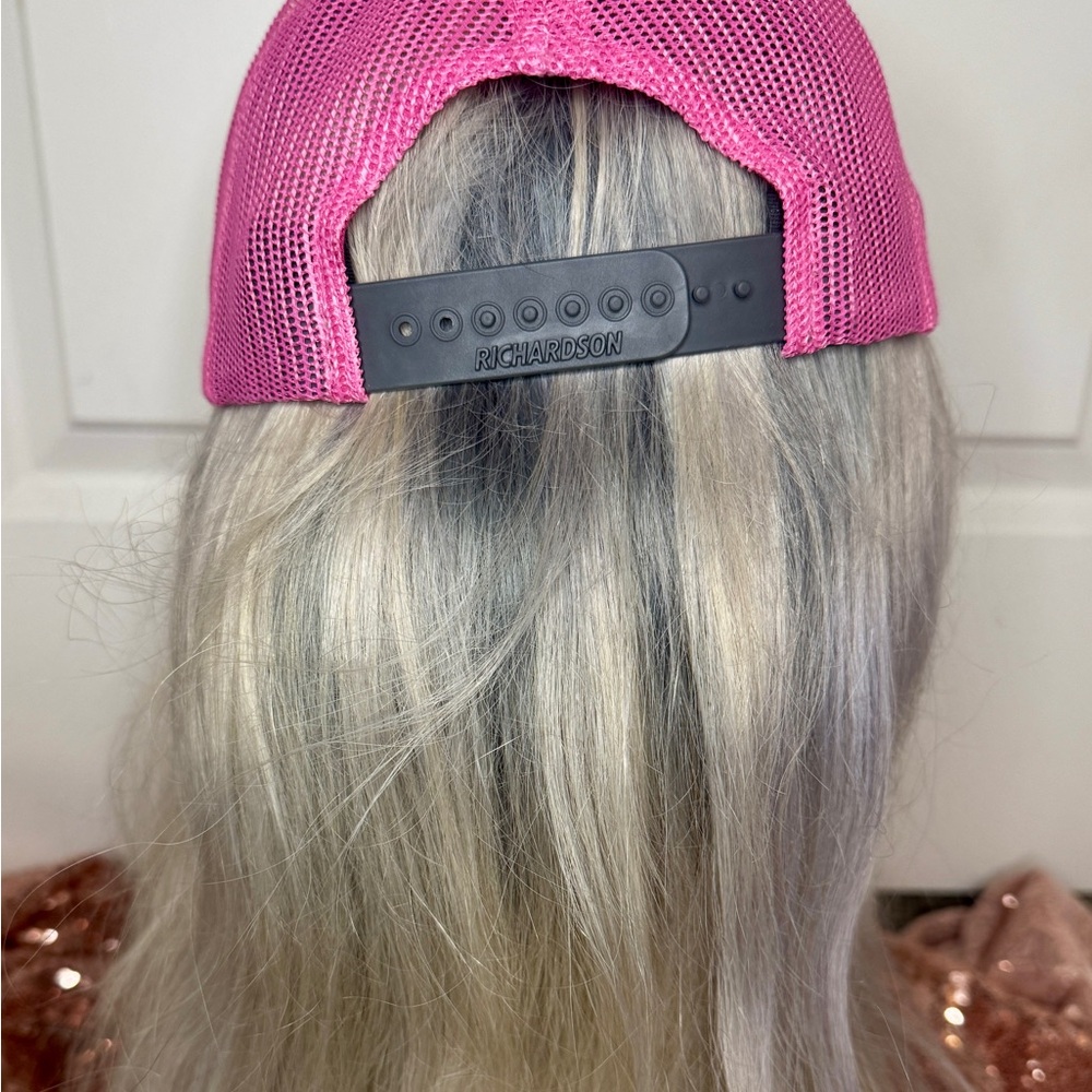 BSG Black and Pink Trucker Hat - Picture 5 of 6
